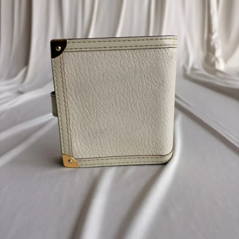 Louis Vuitton Suhali Leather Compact Zippy Wallet - Serial M12057